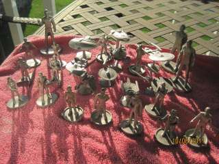 HUGE COLLECTION STAR TREK RAWCLIFFE PEWTER 24 pieces  