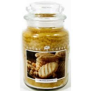  Candles candle jar 26 oz glass lid butter cookie