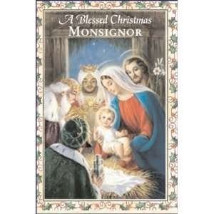  A Blessed Christmas, Monsignor (8772 1)   Single Card 