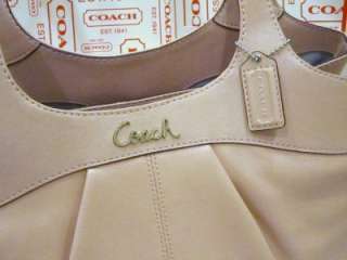NWT Authentic COACH Leather Lexi Pink Blush Handbag Purse Satchel 