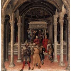 Quaratesi Altarpiece   Pilgrims at the Tomb of St. Nicholas of Bari
