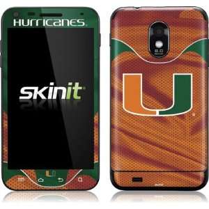   Miami Jersey Hurricanes Vinyl Skin for Samsung Galaxy S II Epic 4G