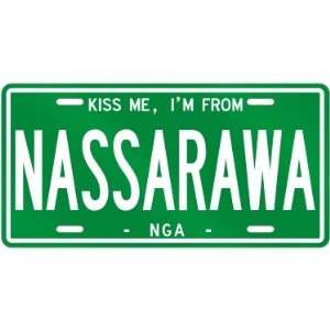   AM FROM NASSARAWA  NIGERIA LICENSE PLATE SIGN CITY