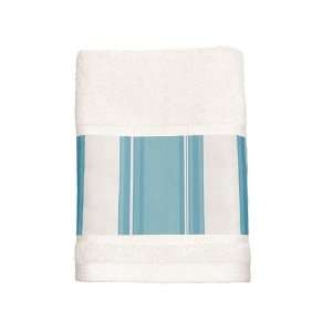  Blonder Home Accents Stripe & Floral Bath Towel