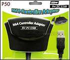   Dual 2 Connect port USB adapter FOR N64 Controller Adapter To PC USB