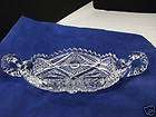 EAPG Imperial Glass NuCut Pickle Dish Double O Handle