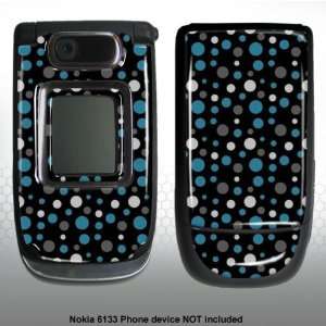  Nokia 6133 blue/white dots Gel skin m5631 