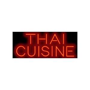  Thai Cuisine Neon Sign Patio, Lawn & Garden