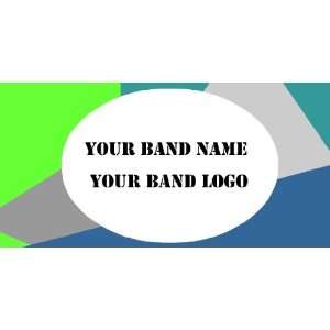  3x6 Vinyl Banner   Band Name And Logo 