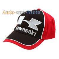 Kawasaki Motorcycle bicycle Racing Cap Hat Red #170  