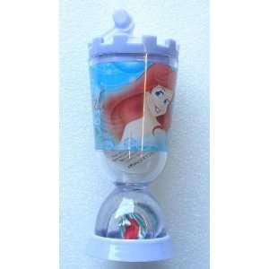  Disney Globe Tumbler Sippy Cup Ariel Mermaid Everything 