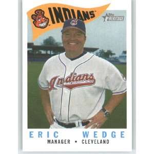  Eric Wedge MG / Cleveland Indians / Manager / 2009 Topps 