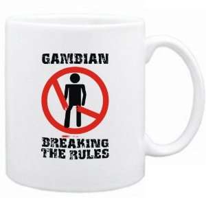  New  Gambian Breaking The Rules  Gambia Mug Country 