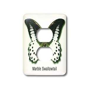 Boehm Graphics Butterfly   Marble Swallowtail Butterfly   Light Switch 