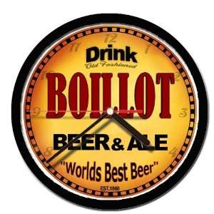  BOILLOT beer and ale cerveza wall clock 