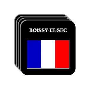  France   BOISSY LE SEC Set of 4 Mini Mousepad Coasters 
