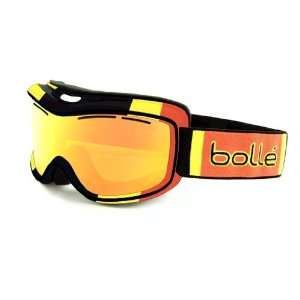 Bolle Monarch Goggles, Coral Snake, Fire Orange 35 Lens  