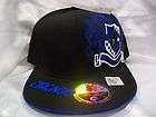 FLAT BILLED CHICAGO FITTED SIZE XL BALL CAP HAT IN BLACK NEW NWT