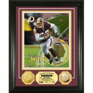  Santana Moss 24KT Gold Coin Photo Mint 