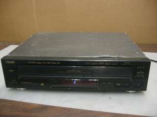 TEAC PD D700 5 Disk Compact Disk Mult Player Stereo  