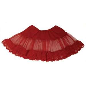  Cinema Secrets 99082   Child Size Lace Petticoat   Red 