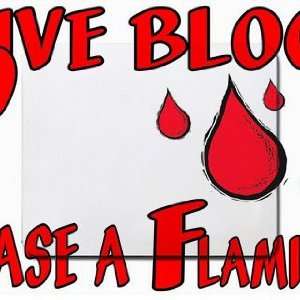  Give Blood Tease a Flamingo Mousepad