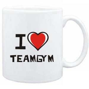  Mug White I love TeamGym  Sports