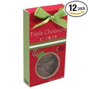 Too Good Gourmet Triple Chocolate Cookies, 2 Ounce Boxes (Pack of 12 
