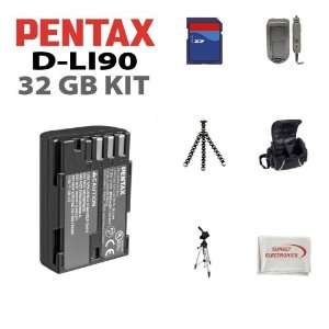   Secure Digital) Memory Card + Battery Charger + Gripster Tripod + Soft