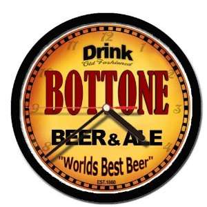  BOTTONE beer and ale cerveza wall clock 