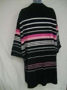 Mens Nice Urban Style Black Striped Polo Shirt Size 5XLT XXXXXLT SEAN 