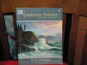 Bill Blackman Landscape Painting ART BOOK C Pics  
