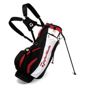  TaylorMade 2010 Burner Stand Golf Bag White/Black/Red 