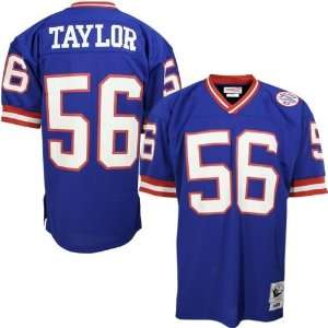 Mitchell & Ness New York Giants #56 Lawrence Taylor Royal 