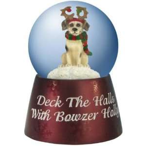   Jollies Deck the Halls with Bowzer Holly Water Globe