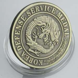  Korea Defense Service Medal Bronze Coin 684 Everything 