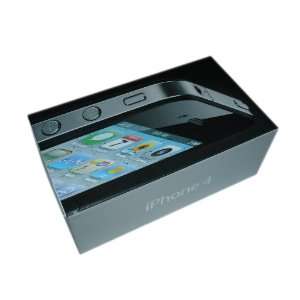  For Iphone 4 Black 16gb Empty Packaging Box Only 