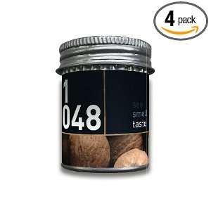 See Smell Taste Nutmeg Whole, 1 Ounce Jars (Pack of 4)  