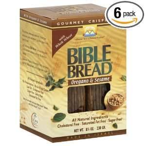 Bible Bread Oregano & Sesame, 8.5 Ounce Grocery & Gourmet Food