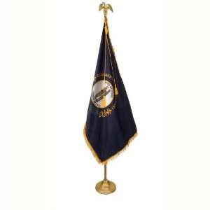  Kentucky State Indoor Flag set with 100% Nylon flag