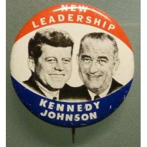  John F. Kennedy/Lyndon Johnson   Original   Vintage   1960 