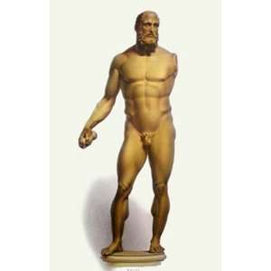 Brass Statue   Pl. XXXIII Etching Agar, John Samuel J S Classical 