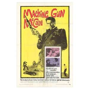  Machine Gun McCain Original Movie Poster, 27 x 41 (1970 