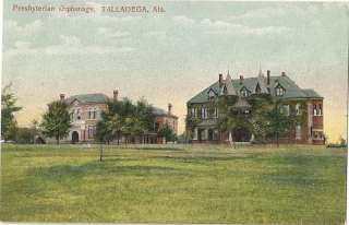 Alabama, AL, Talladega, Presbyterian Orphanage Postcard  