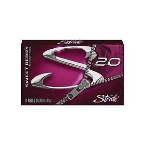 Stride Sweet Berry Chewing Gum 36 14 Pks  Grocery 