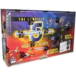    Babylon 5 The Complete Trading Cards Box   40P Toys & Games