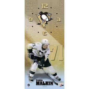   Pittsburgh Penguins 7x16 Evegeni Malkin Clock