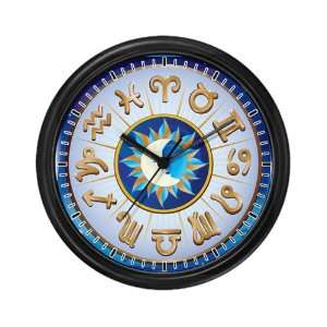  Wall Clock Zodiac Astrology Wheel 