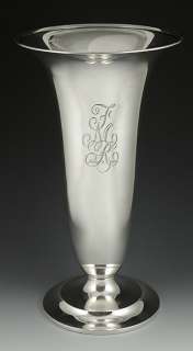 FINE QUALITY VINTAGE WALLACE STERLING SILVER VASE  