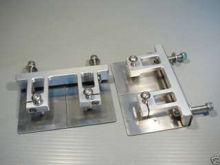 NEW DOUBLE TRIM TABS CNC ANODISED FOR GAS & NITRO BOATS  